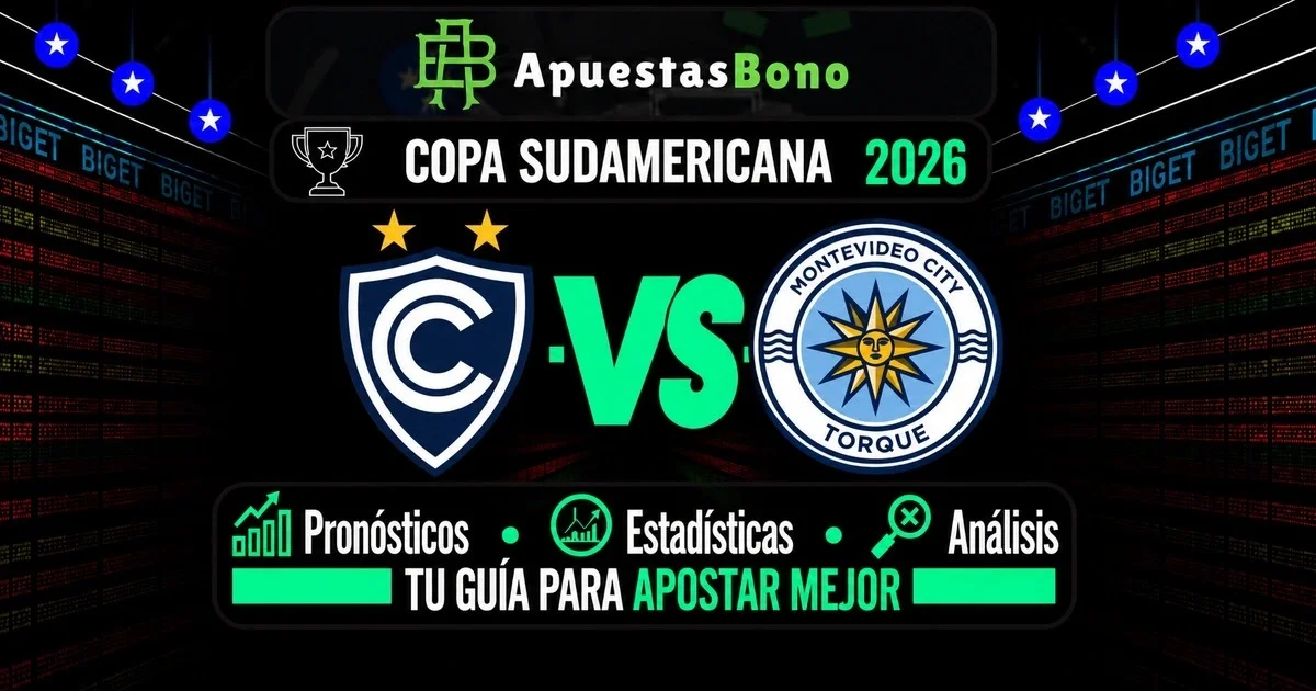 Predicción Cienciano contra Montevideo City Torque por la Copa Sudamericana 2026.