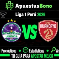 Comerciantes Unidos contra Sport Huancayo – Liga 1 Perú Clausura 2026