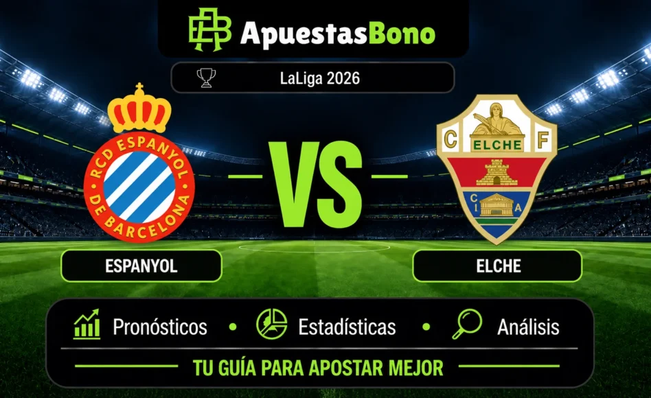 Predicción y análisis de Espanyol contra Elche -LaLiga- 18 de Septiembre de 2026 (21:00 horas)