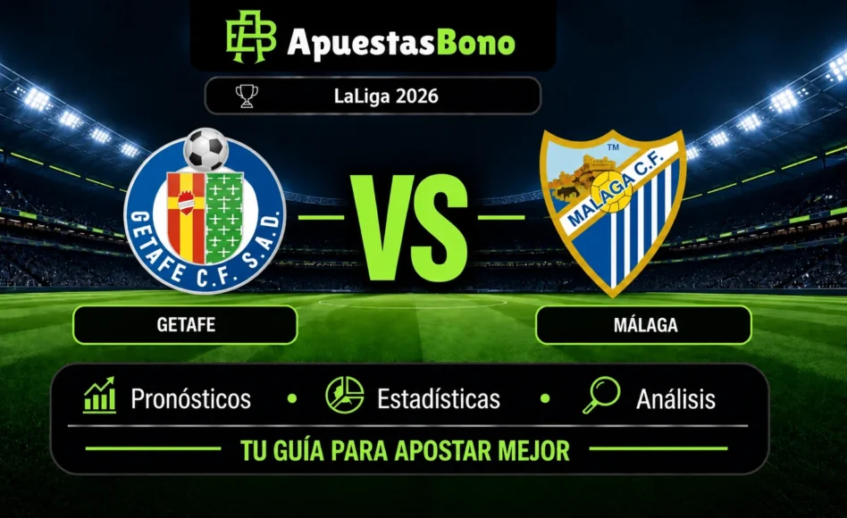 Predicción y análisis de Getafe contra Málaga -LaLiga- 20 de Septiembre de 2026 (14:00 horas)