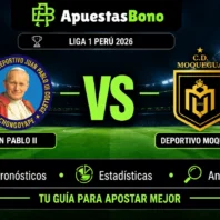 Juan Pablo II contra Deportivo Moquegua – Liga 1 Perú Clausura 2026