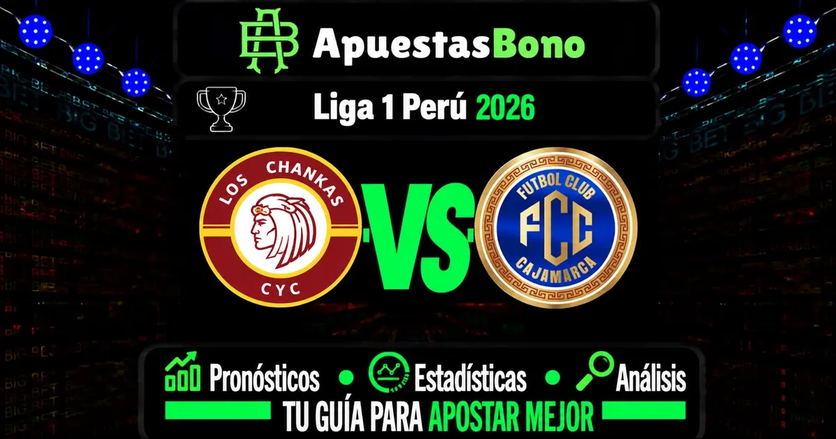 Predicción Los Chankas contra FC Cajamarca por la Liga 1 Perú 2026