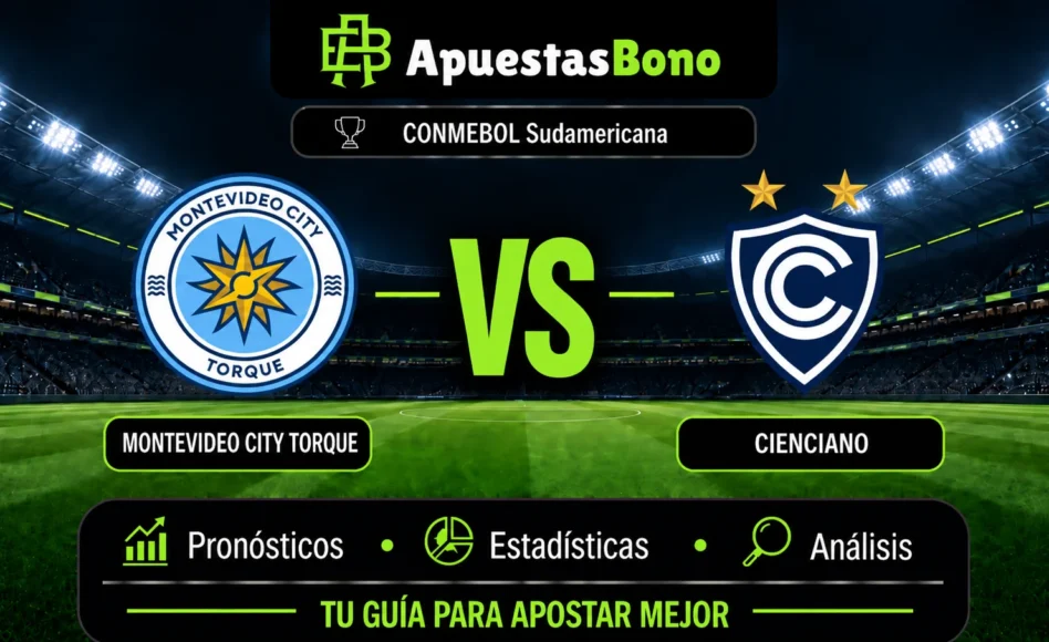Predicción y análisis de Montevideo City Torque contra Cienciano -Copa Sudamericana 2026- 17 de Septiembre (21:30 horas)