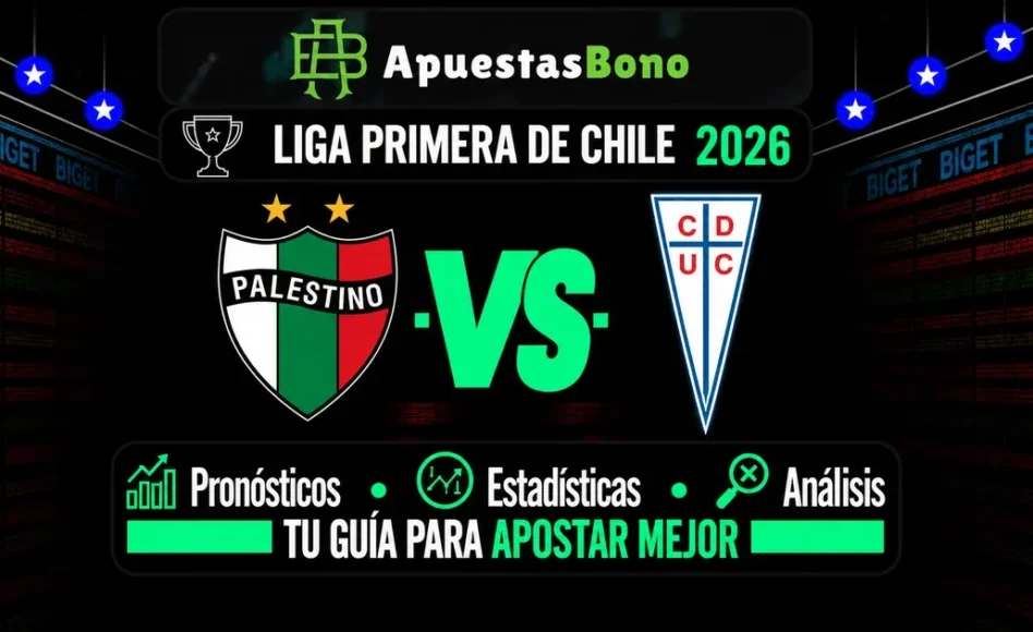 Predicción y análisis de Palestino contra Universidad Católica –Liga de Primera 2026– 12 de Septiembre (20:00 horas)