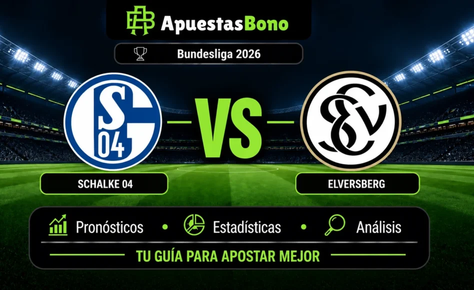 Predicción y análisis de Schalke 04 vs Elversberg – Bundesliga, 20 de septiembre de 2026, 17:30 CET