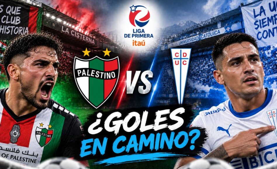 Pronóstico Palestino contra Universidad Católica – Más de 2.5 goles @1.75