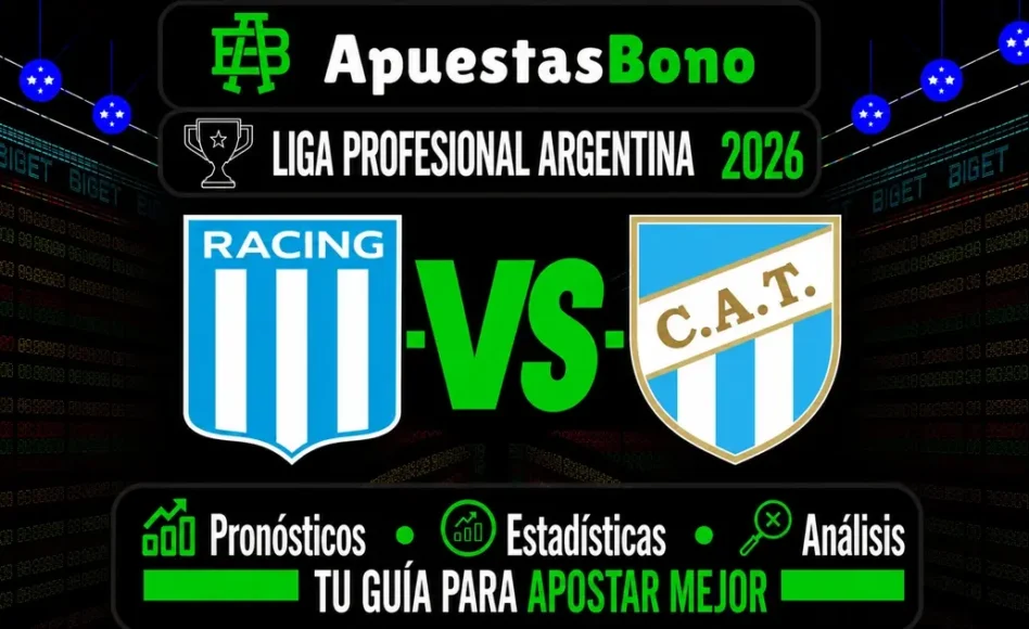 Predicción y análisis de Racing Club contra Atlético Tucumán –Liga Profesional Clausura 2026– 6 de Septiembre (21:30 hora local)