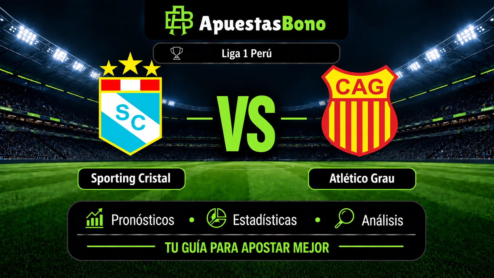 Predicción Sporting Cristal contra Atlético Grau por la Liga 1 Perú