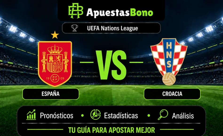 Predicción y análisis España contra Croacia – UEFA Nations League – 29 de septiembre de 2026, 20:45h