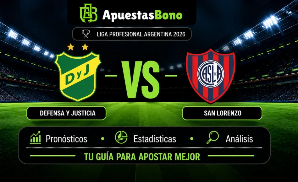 Predicción y análisis de Defensa y Justicia contra San Lorenzo –Liga Profesional Argentina 2026– 3 de Octubre (14:45 hora local)