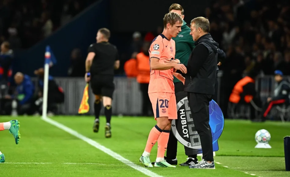 Dani Olmo se pierde el Clásico: se lesionó en su partido 100 con Barcelona