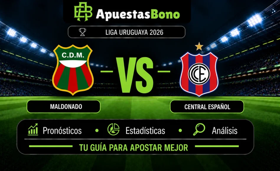 Predicción y análisis de Maldonado contra Central Español –Liga Uruguaya Clausura 2026– 3 de octubre (18:00 hora local)