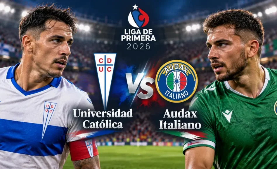 Universidad Católica vs Audax Italiano: previa, alineaciones, estadísticas